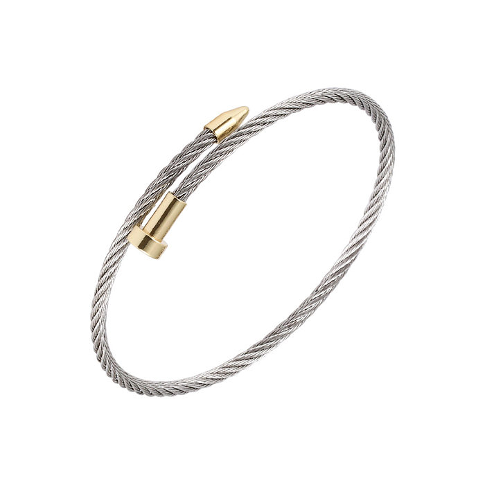 Moda irregular anéis de aço inoxidável pulseiras colar 1 peça 1 par