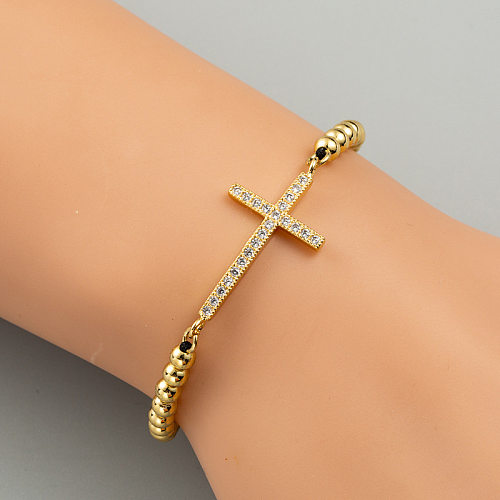 Fashion Cross Bracelet Micro-set Zircon Bracelet Tortoise Mama Bracelet Set