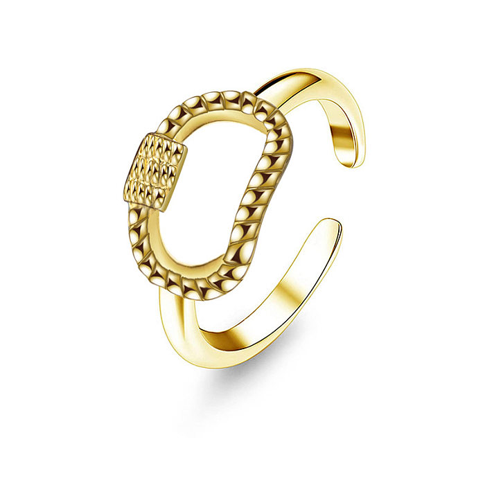 Simple Fashion Titanium Steel Ring Hand Jewelry Wholesale