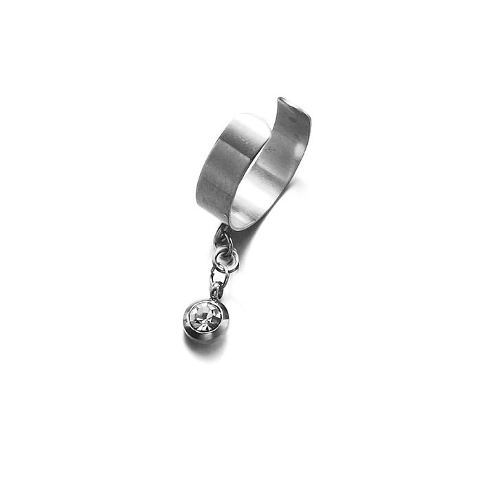 Modern Style Geometric Cross Heart Shape Stainless Steel Artificial Gemstones Freshwater Pearl Open Ring In Bulk