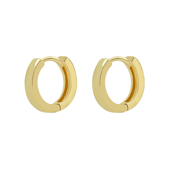 Wholesale Fashion Copper Diamond Cross Heart Geometric Earrings jewelry