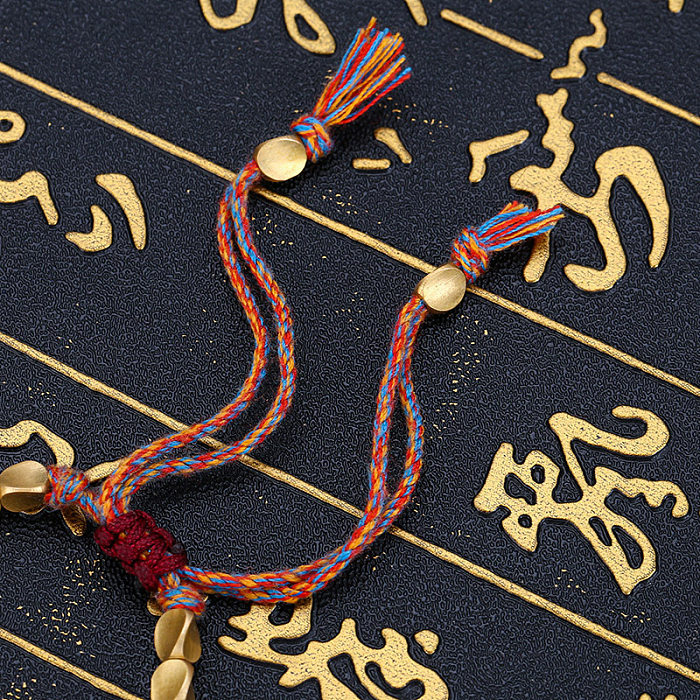 Ethnic Style Geometric Copper Bracelets Patchwork Copper Bracelets