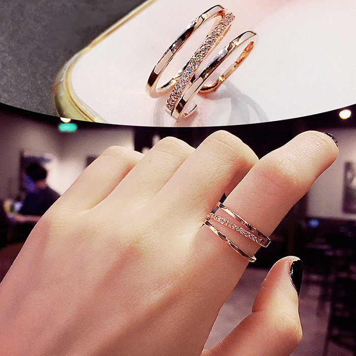Exquisite Index Finger Ring Design Ring Simple Bracelet Personalized Index Finger Little Finger Ring