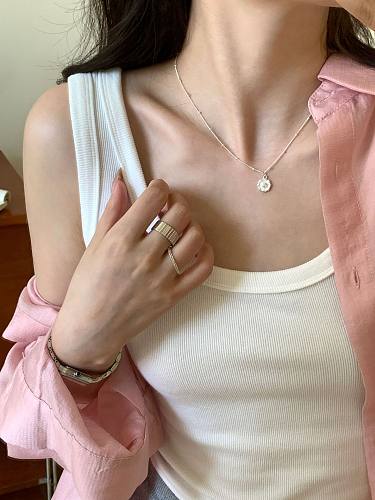 Simple Style Heart Shape Copper Plating Pendant Necklace