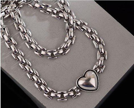 Simple Style Heart Shape Copper Plating Gold Plated Bracelets