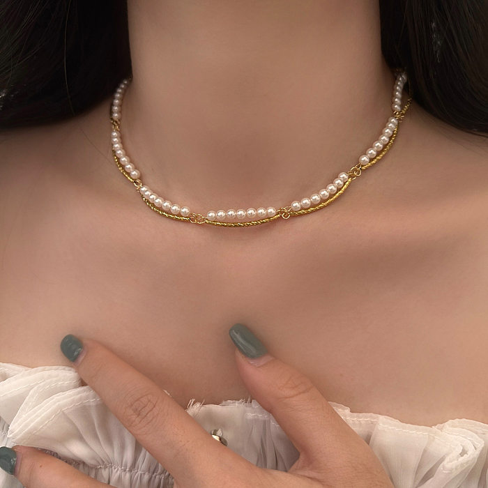 Sweet Geometric Copper Bracelets Necklace