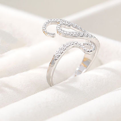 Estilo europeu e americano ornamento personalizado anel de aço inoxidável polvo toe anel masculino e feminino jóias ornamento presente aniversário uma peça dropshipping
