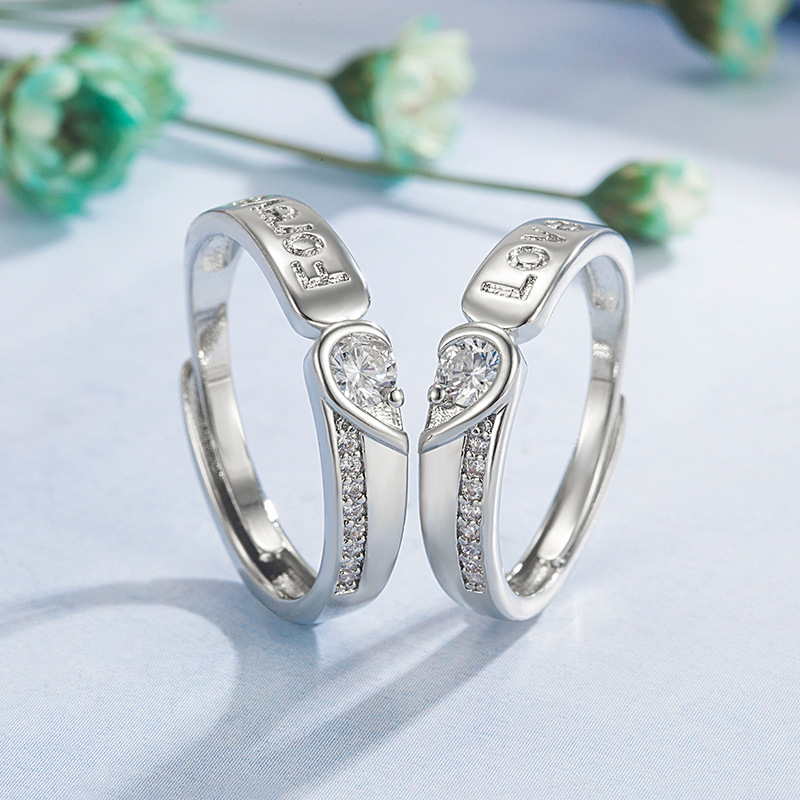 Anillos de pareja coreanos hotsell