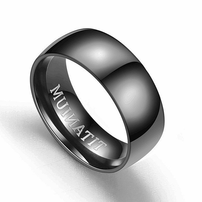 Wholesale Jewelry Stainless Steel Black Ring jewelry