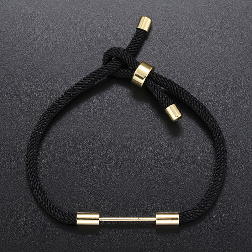 Simple Style Geometric Brass Handmade Bracelets 1 Piece