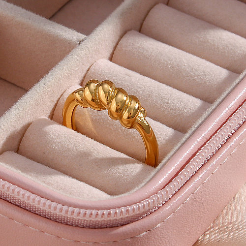 Mode-geometrische Edelstahl-Ringe, die Edelstahl-Ringe überziehen