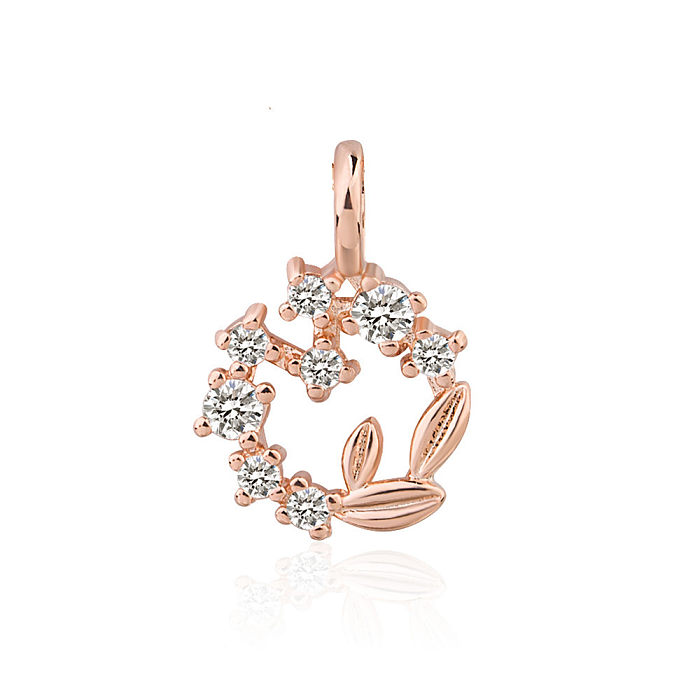 Daisy Simple Chrysanthemum Wreath Pendant Necklace Simple Jewelry