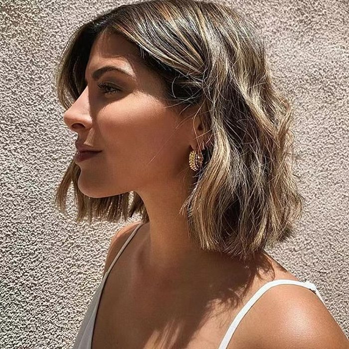 1 Pair Modern Style Solid Color Plating Copper 18K Gold Plated Hoop Earrings
