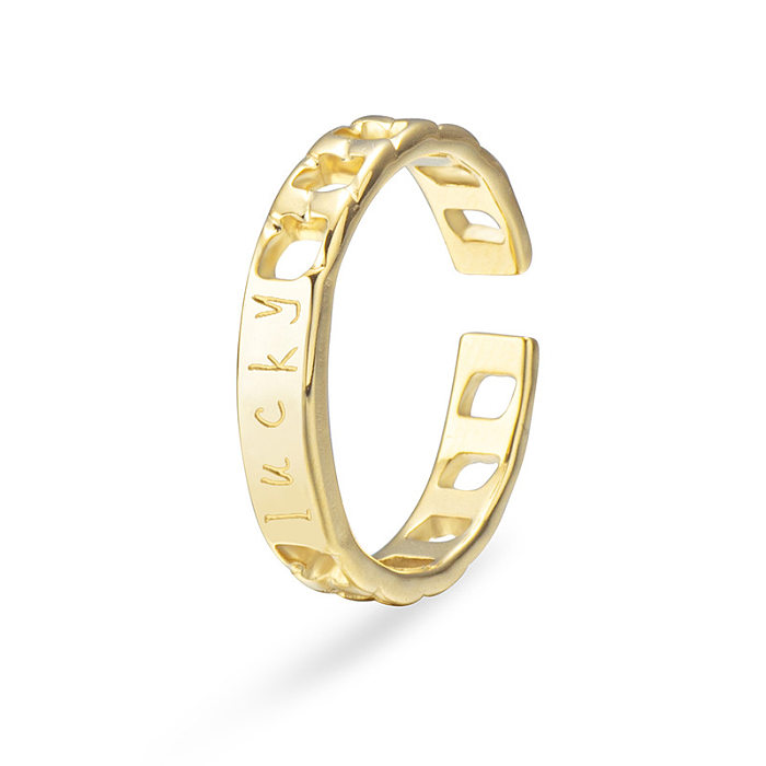 أزياء بسيطة التيتانيوم الصلب خاتم اليد والمجوهرات بالجملة