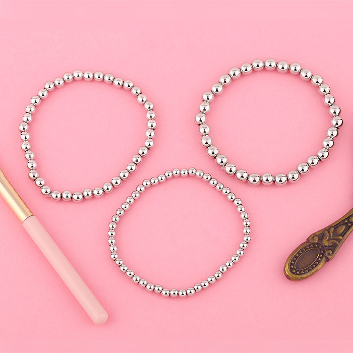 New Simple Handmade Beaded Couple Bracelet Wholesale