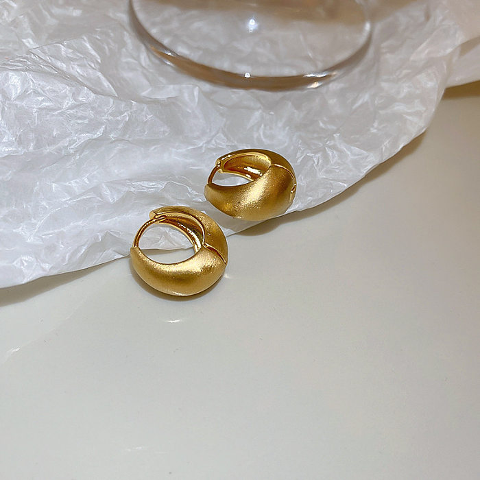 Boucles d'oreilles pendantes en Zircon avec incrustation de cuivre et pampilles en forme de feuille, 1 paire