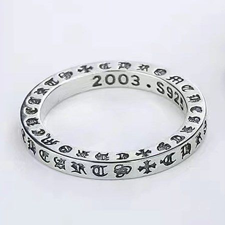Simple Style Cool Style Word Copper Rings