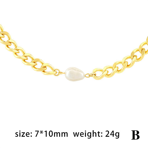 Retro Streetwear Devil'S Eye Copper Plating Inlay Zircon 18K Gold Plated Layered Necklaces Pendant Necklace