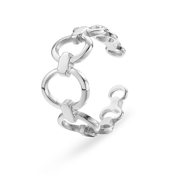 Simple Fashion Titanium Steel Ring Hand Jewelry Wholesale