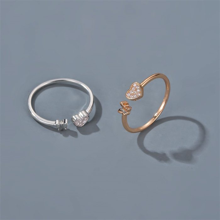 New  Love Butterfly Adjustable Ring