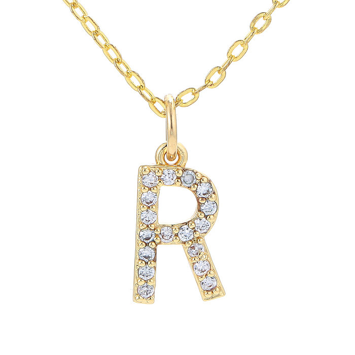 Fashion 26 English Letter Necklace Wholesale