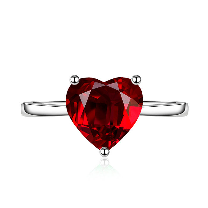 Lady Heart Kupfer-Zirkon-Ringe