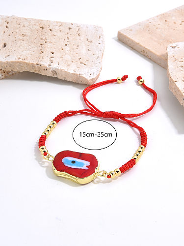 Fashion Eye Copper Plating 18K Gold Plated Bangle