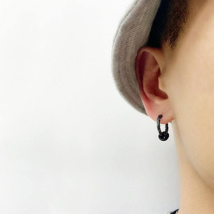 1 Piece Streetwear Geometric Plating Copper Earrings