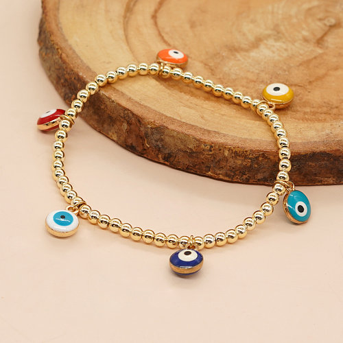Bracelets en cuivre pour les yeux de style moderne