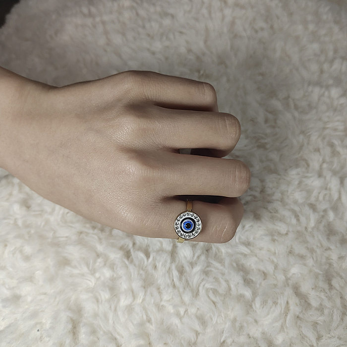 Offener Ring in U-Form aus Edelstahl mit Einbrennlackierung