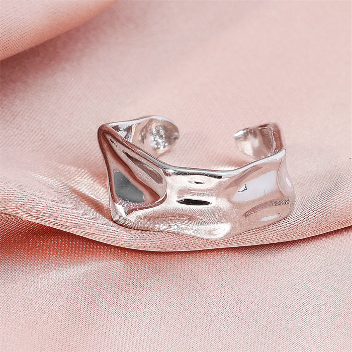 18KGP Retro offener Ring Trend Fashion Bump Ring Damen Großhandel