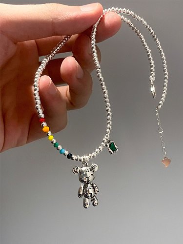 Niedliche Bären-Kupfer-Armband-Halskette in großen Mengen