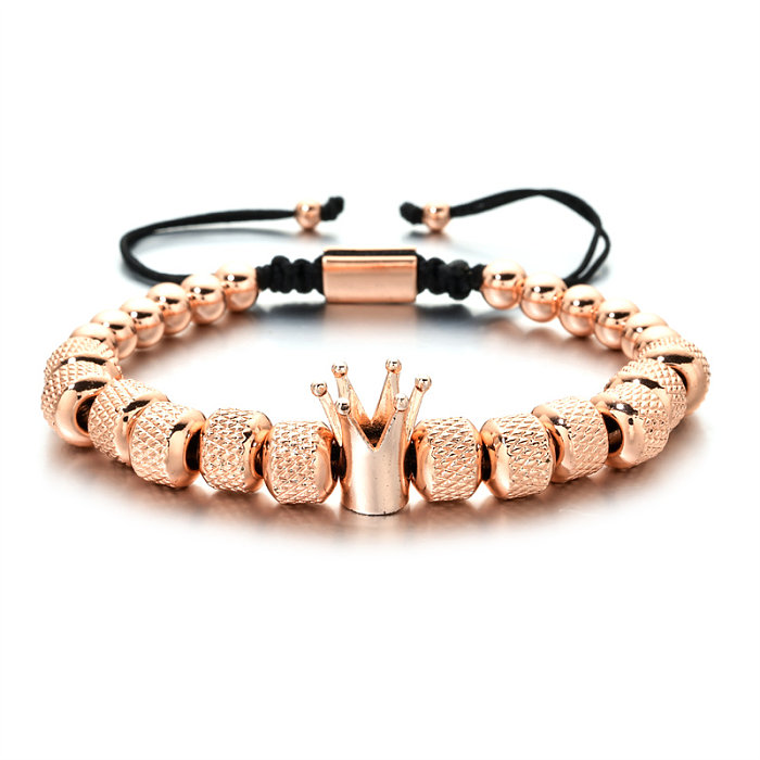 Elegant Crown Copper Bracelets In Bulk