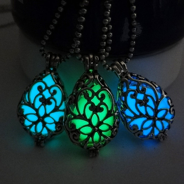 Luminous Cage Pendant Necklace