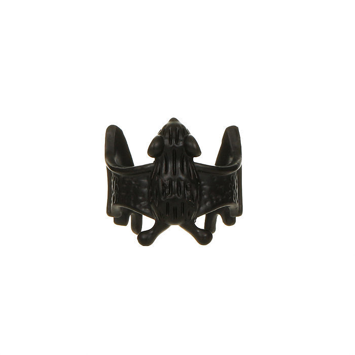 1 peça de clipes de orelha banhados a ouro 14K com revestimento de cobre de morcego gótico