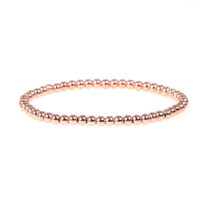 Fashion Solid Color Copper Plating Bracelets 1 Piece