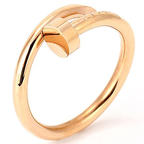 Simple Titanium Steel Hypoallergenic Ring