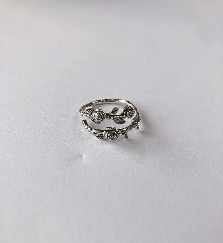 Streetwear Star Copper Open Ring