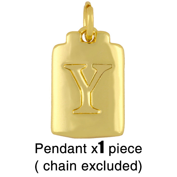 Kubanische Halskette 26 Buchstaben Halskette