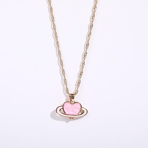 Fashion Planet Copper Plating Gold Plated Pendant Necklace