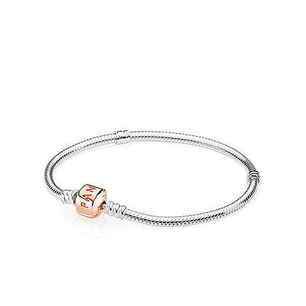 Bracelets en cuivre blanc avec couronne en forme de cœur de style simple