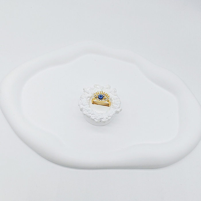 Offener Ring in U-Form aus Edelstahl mit Einbrennlackierung