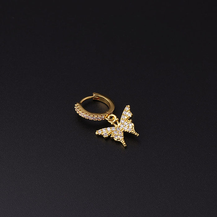 Fashion Micro-inlaid Irregular Earrings