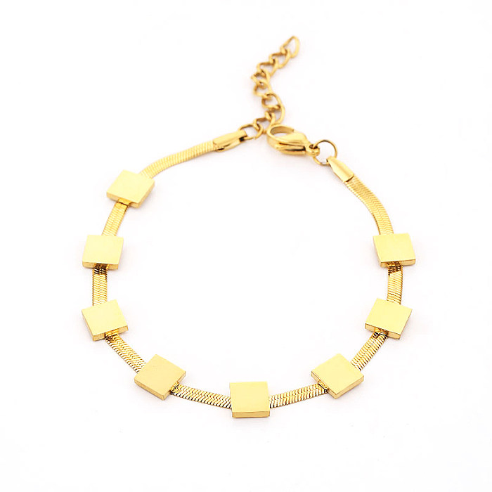Elegant Streetwear Heart Shape Titanium Steel Rings Earrings Necklace