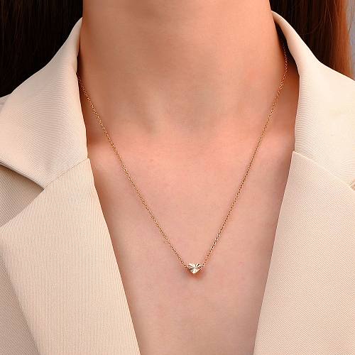 Wholesale Jewelry Retro Heart Pendant Copper Necklace jewelry