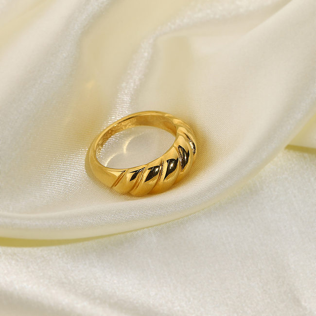 Fashion Electroplated Stainless Steel Horn Round