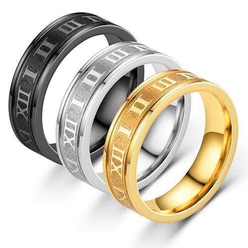 Einfacher Arc Roman Ring Großhandel mit Schmuck