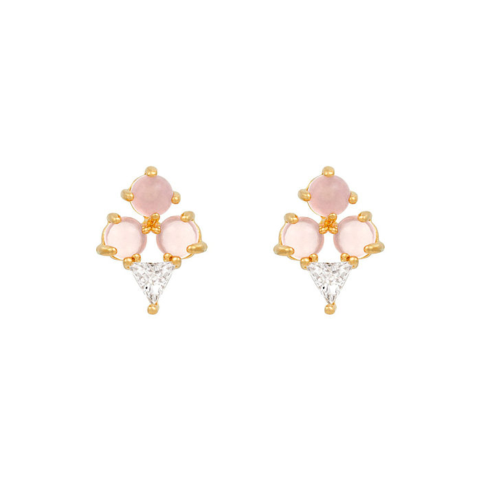 Wholesale Summer Lollipop Ice Cream Earrings 18K Gold Color-preserving Earrings jewelry