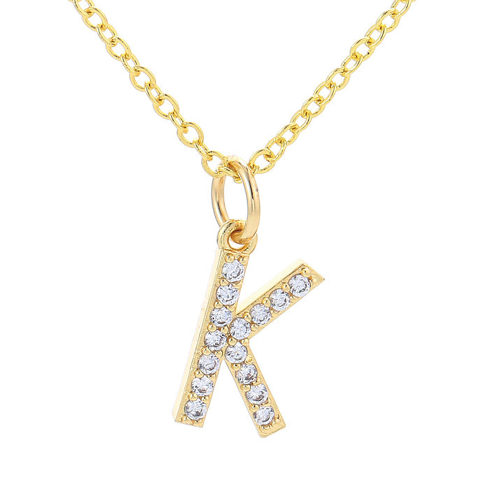 Fashion 26 English Letter Necklace Wholesale