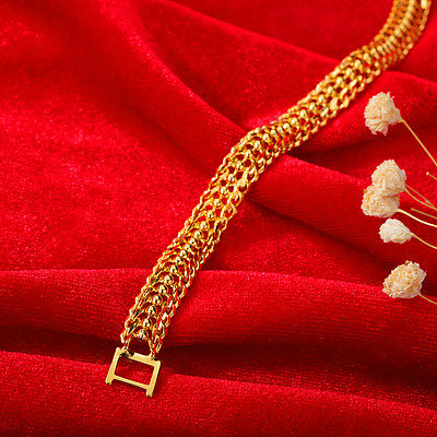Original Design Solid Color Copper Bracelets